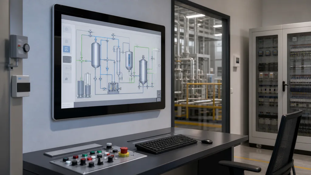 Unbranded conceptual visualization of electrical and mechanical interface planning